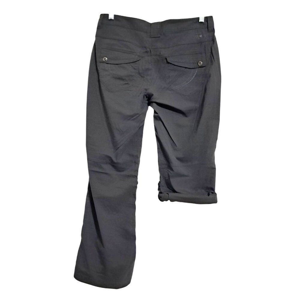 Womens REI Nylon/Spandex Convertible Hiking Pants Size 8P Gray